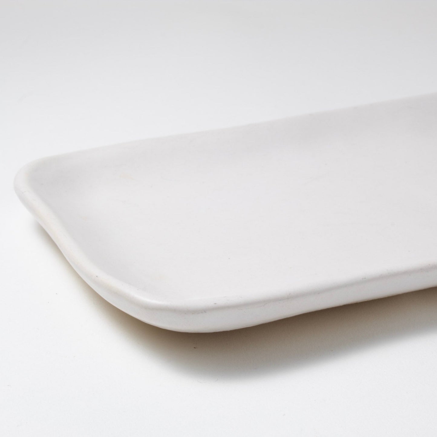 Petite Vanity Tray in White Matte