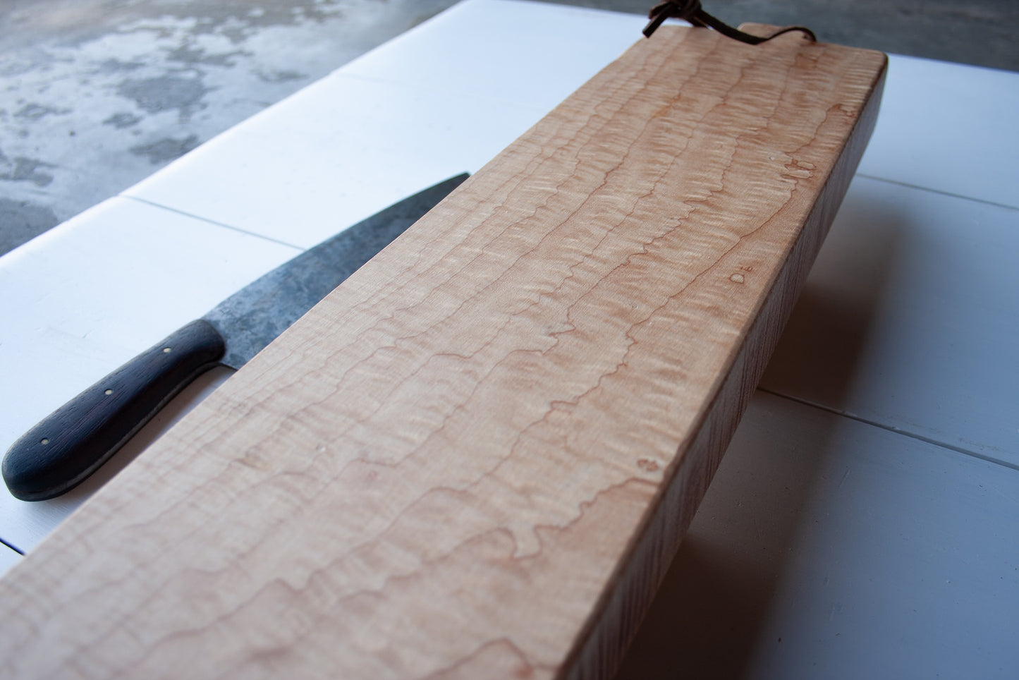 #109- Curly Hard Rock Maple Serving Board