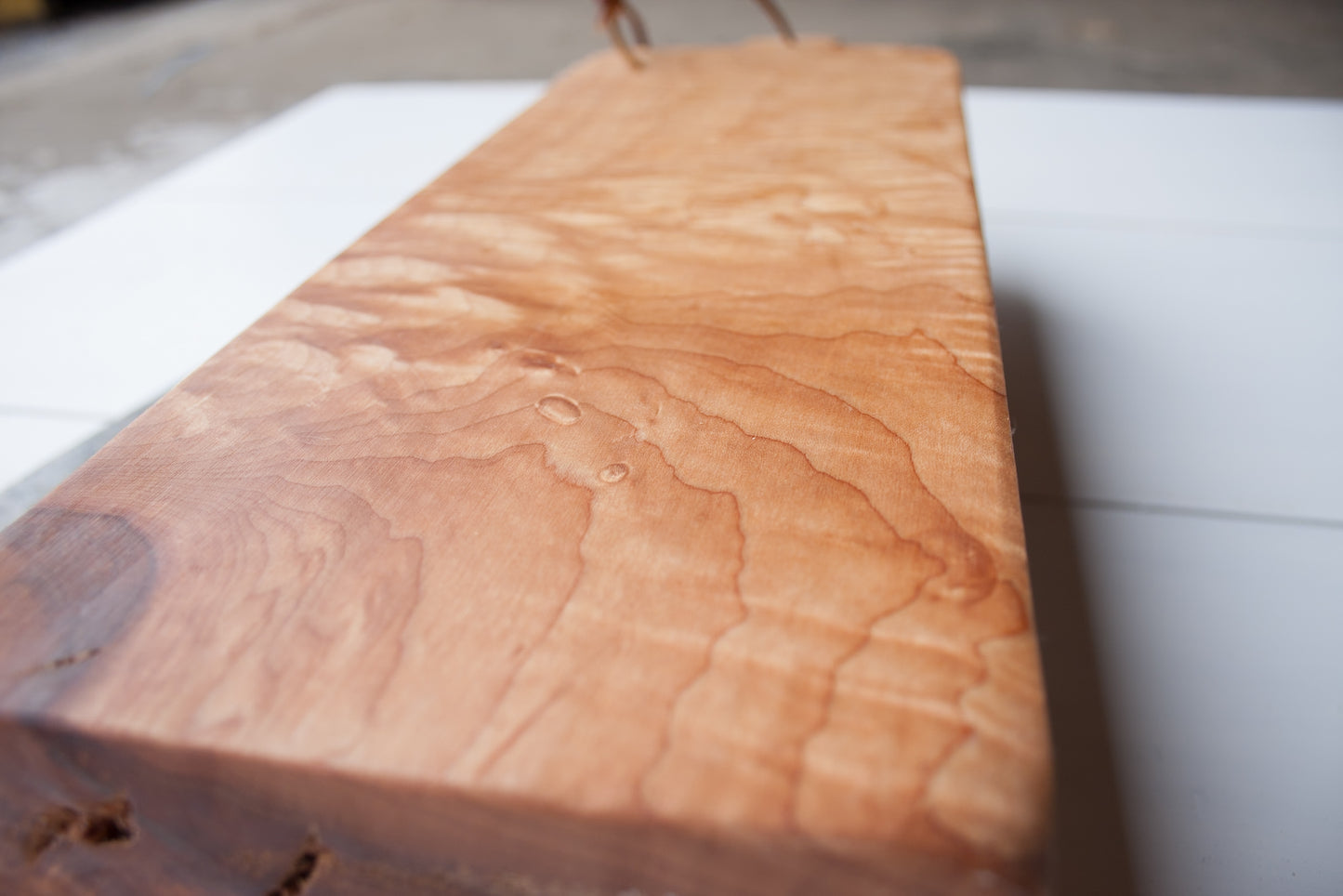 #121- Curly Hard Rock Maple Serving Board