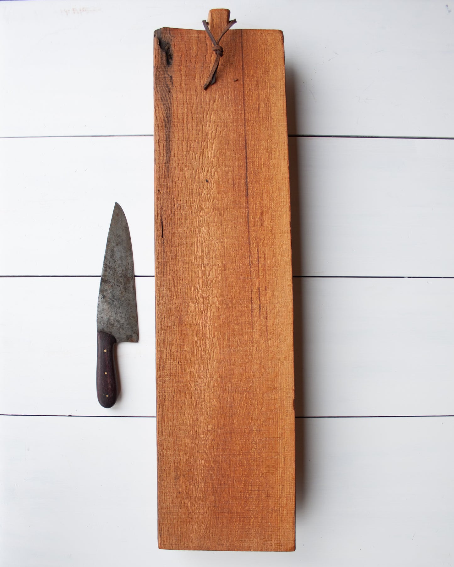 #126- Reclaimed Oak Serving Board