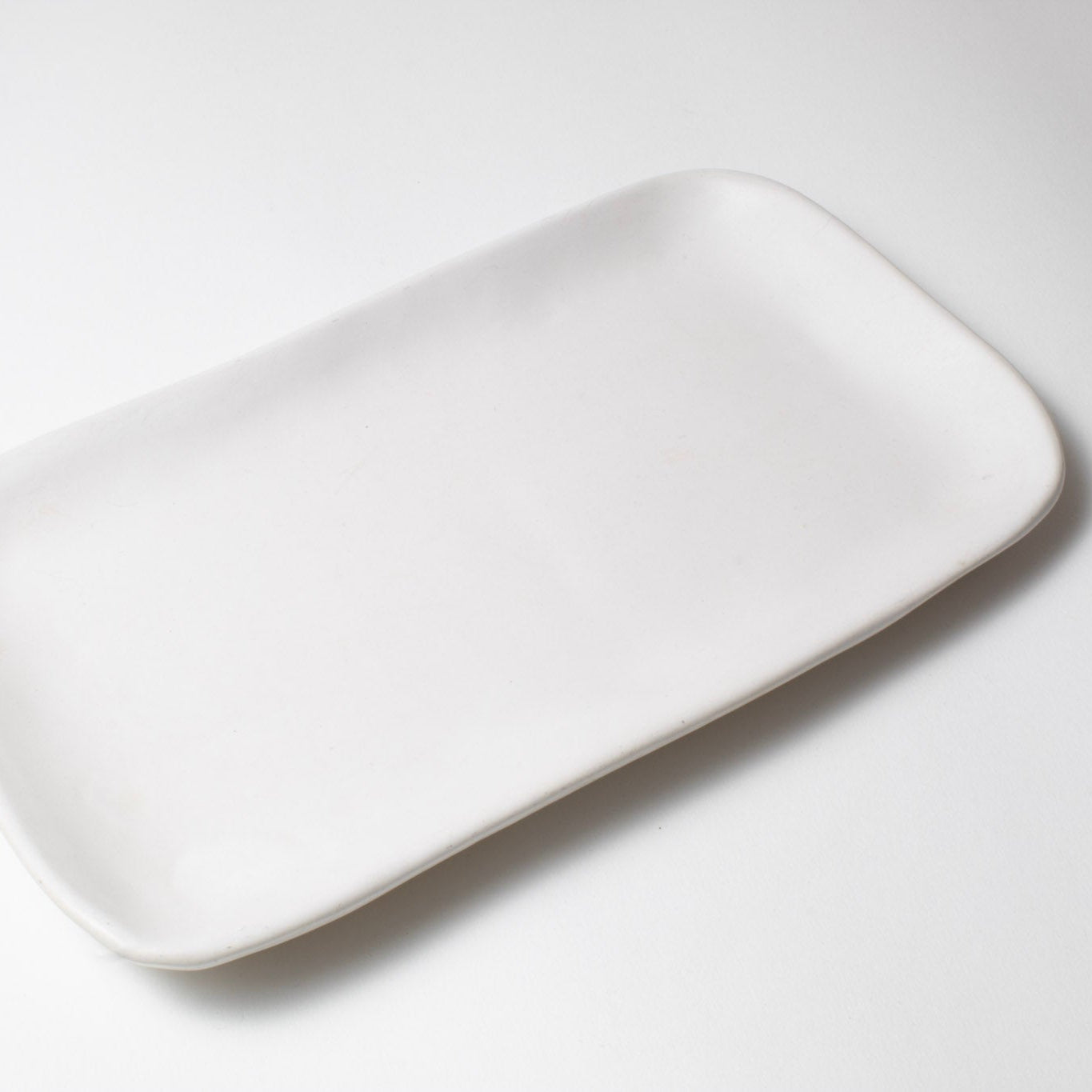 Petite Vanity Tray in White Matte