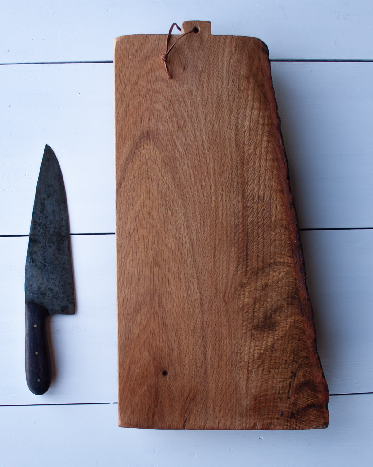 #412- California Black Honey Oak Serving Board