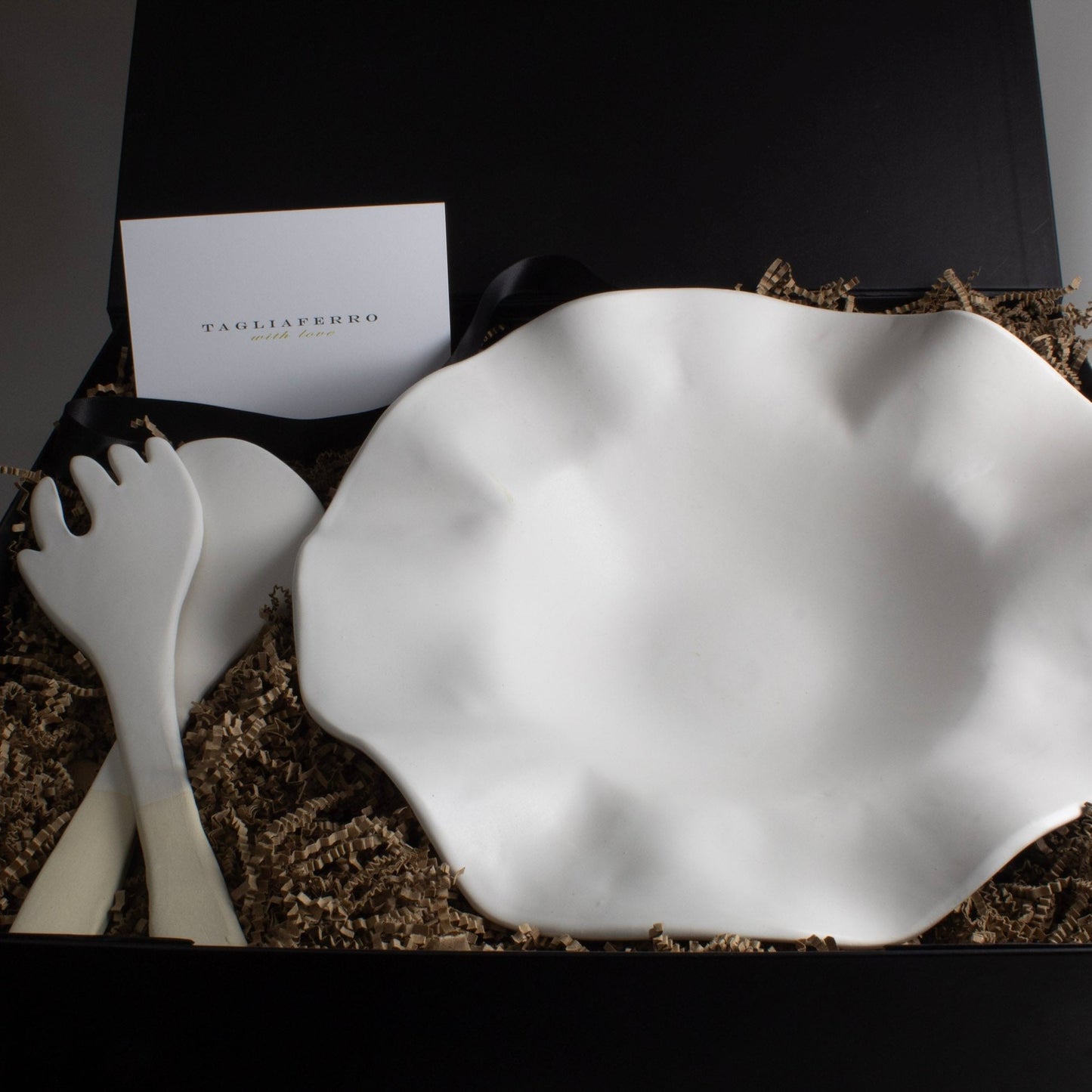 Sculpted Serving Bowls