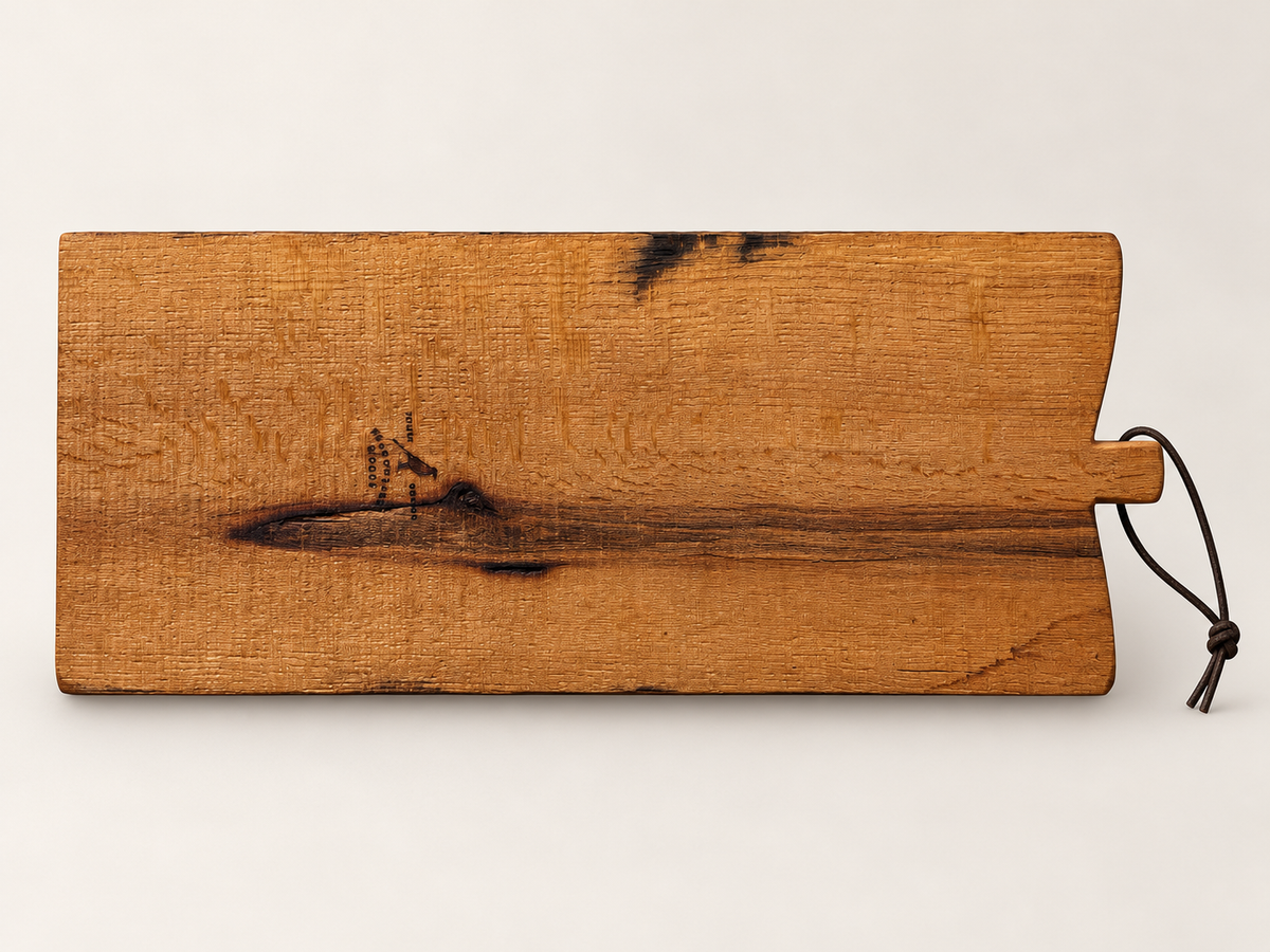 #172- Black Honey Oak Serving Board