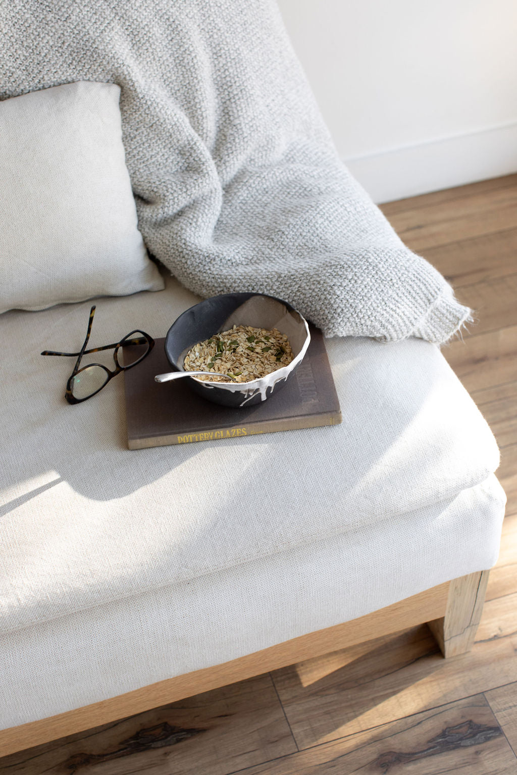 Rustic Pour Over Porridge Bowl