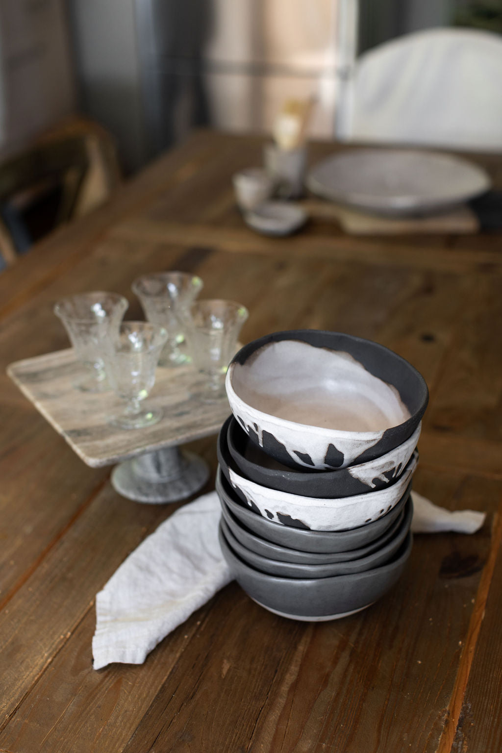 Rustic Pour Over Porridge Bowl
