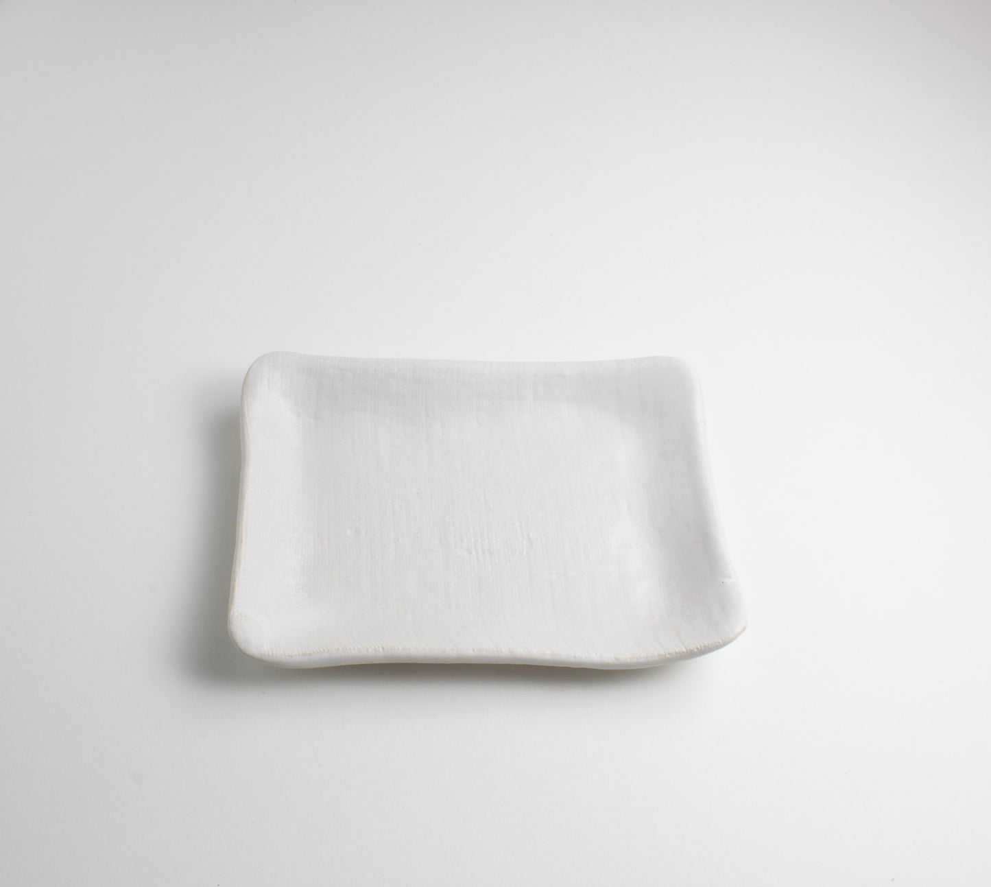 White Linen Soap Dish