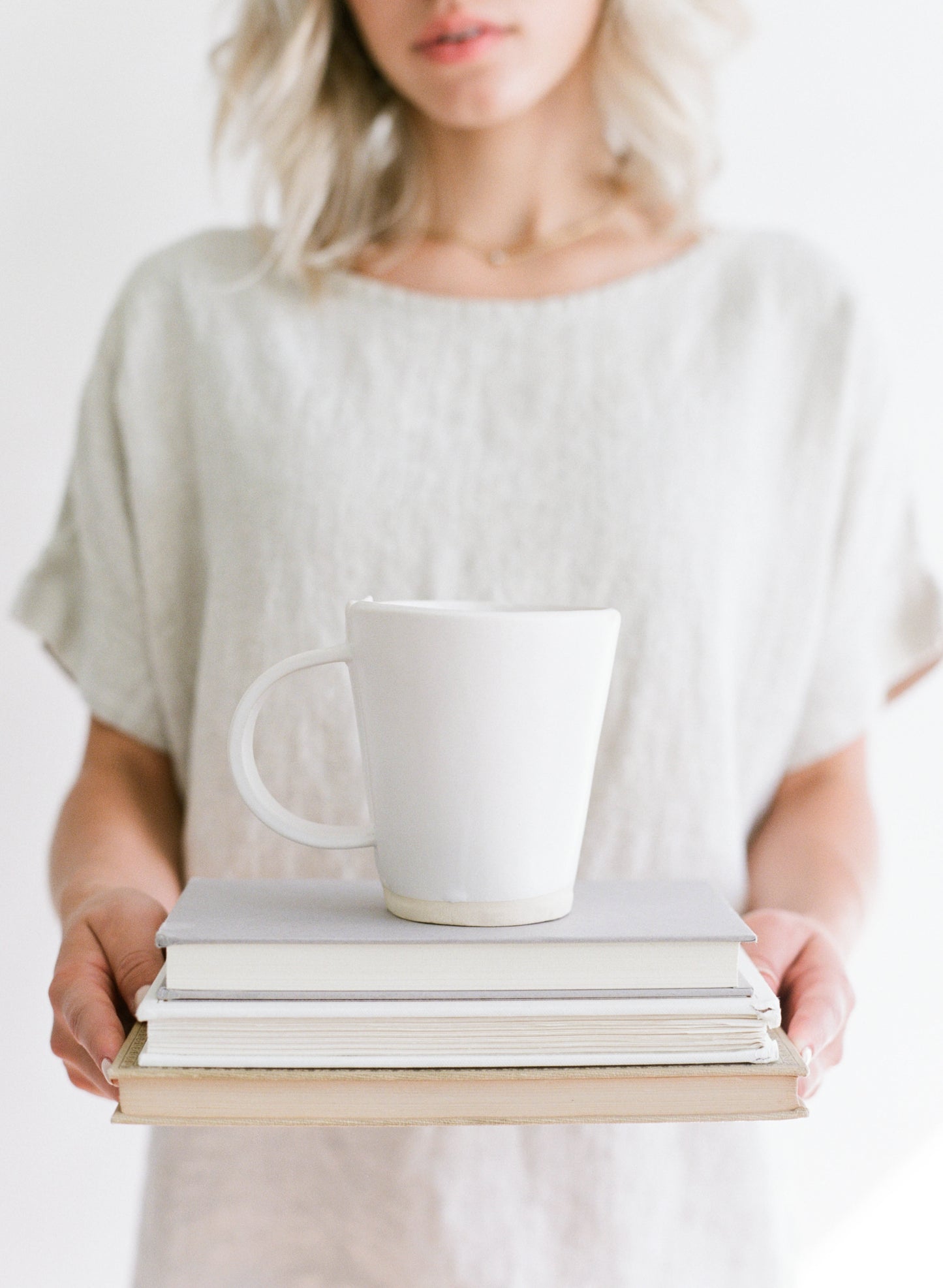 White Matte Flare Mug