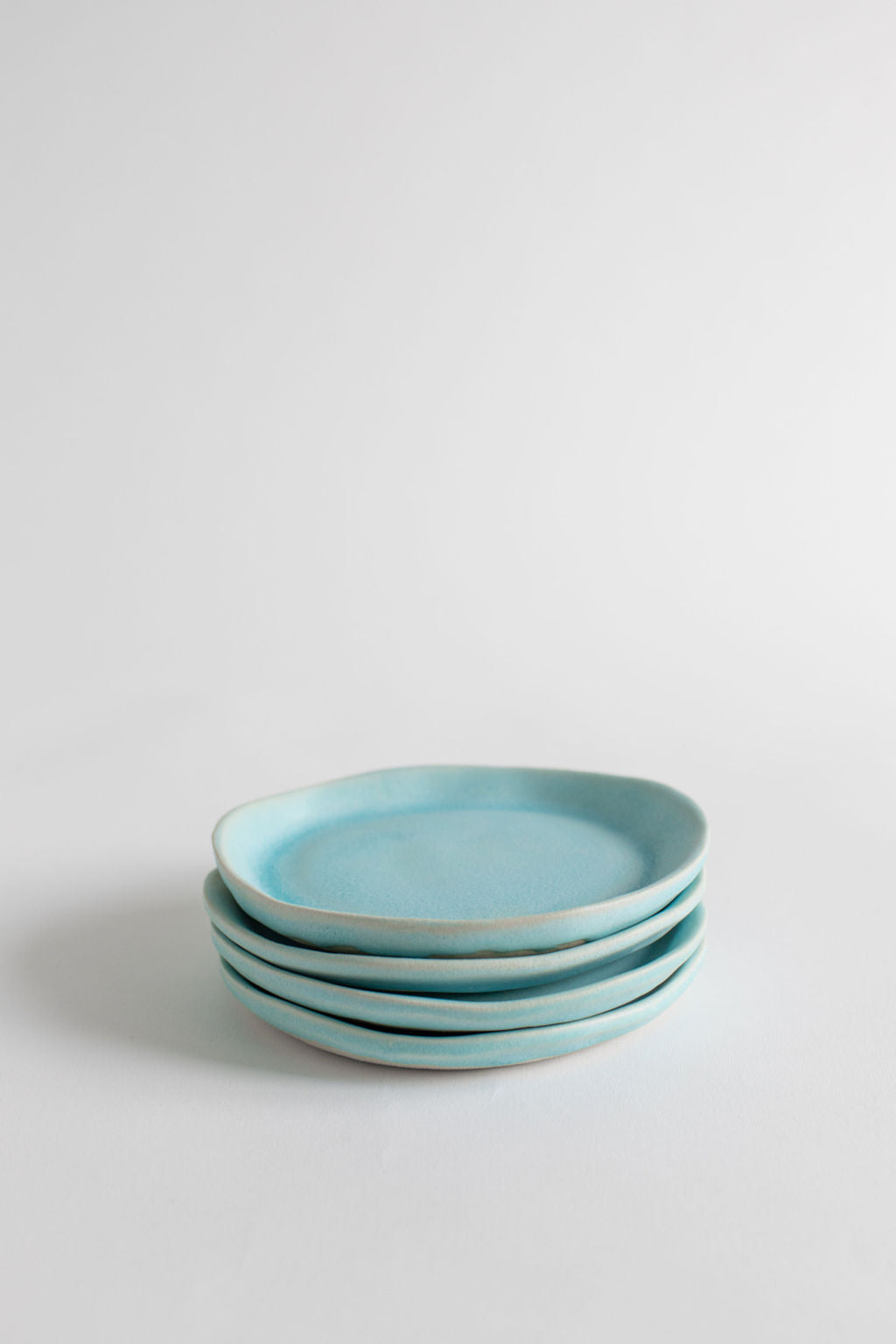Aqua Matte Hors D'Ouevre Plate