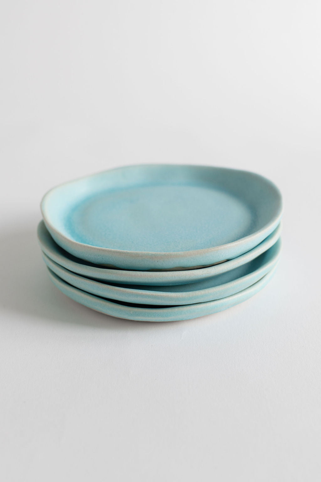 Aqua Matte Hors D'Ouevre Plate