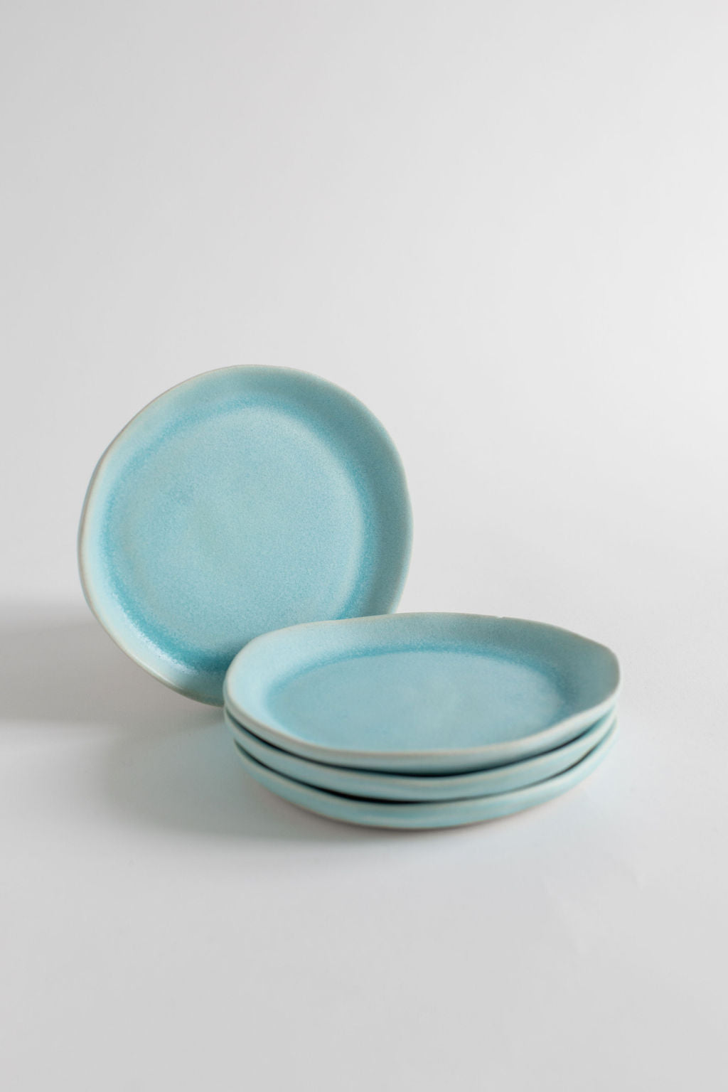 Aqua Matte Hors D'Ouevre Plate