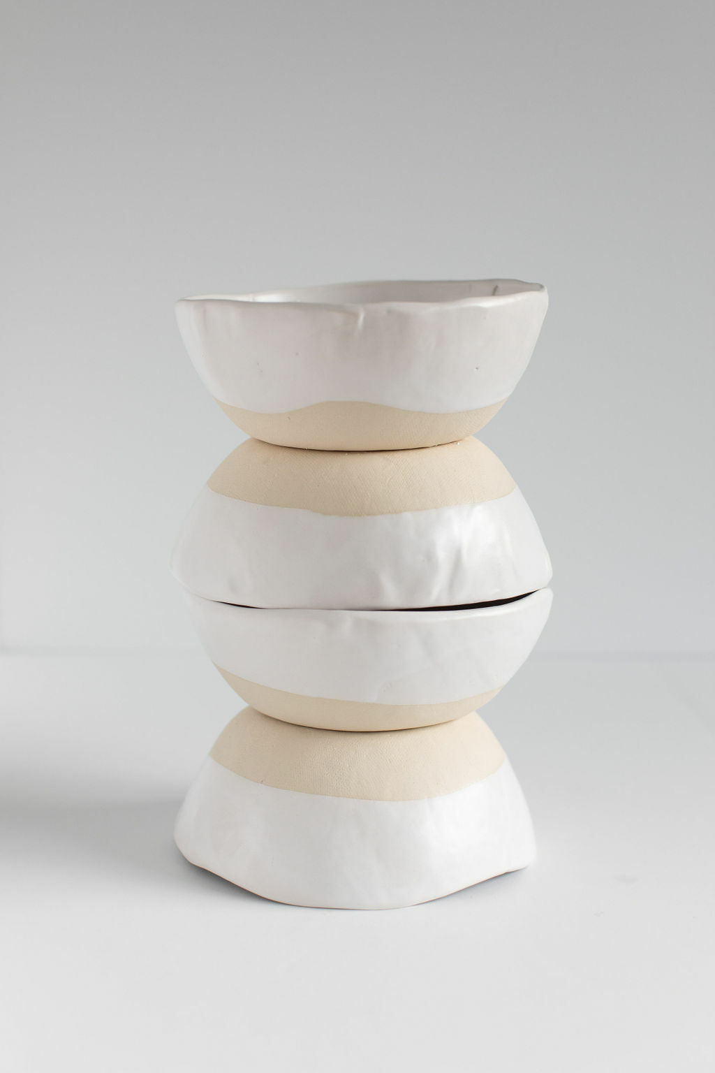 White Matte Porridge Bowl