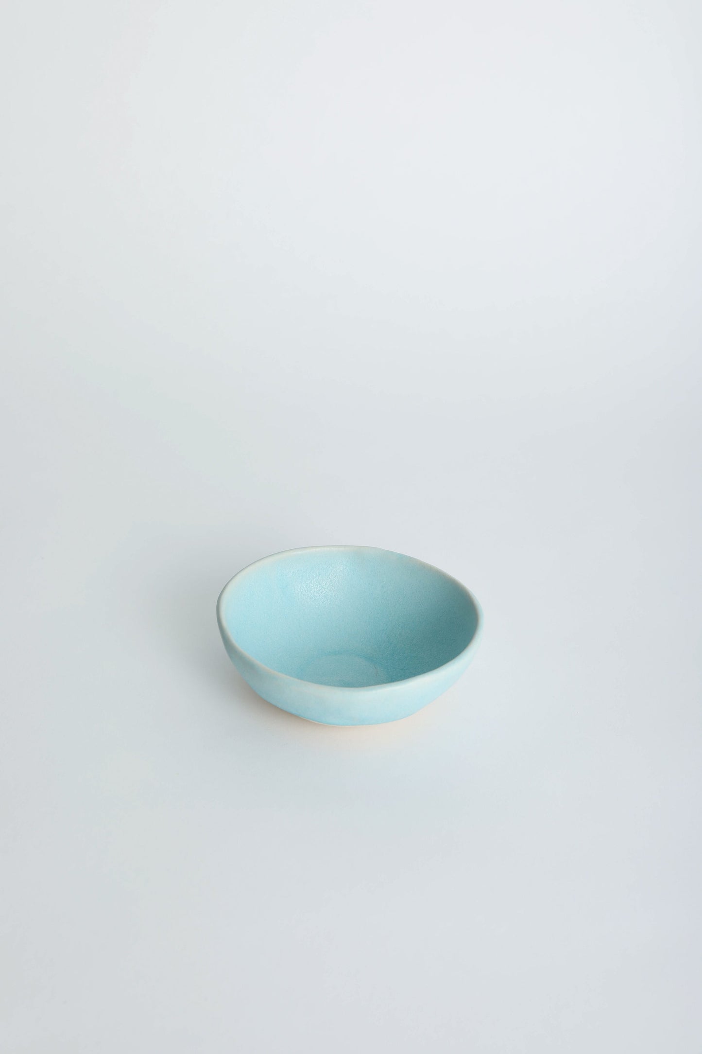 Aqua Matte Ice Cream Bowl