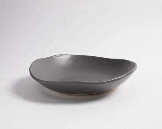 Charcoal Shino Pasta Bowl