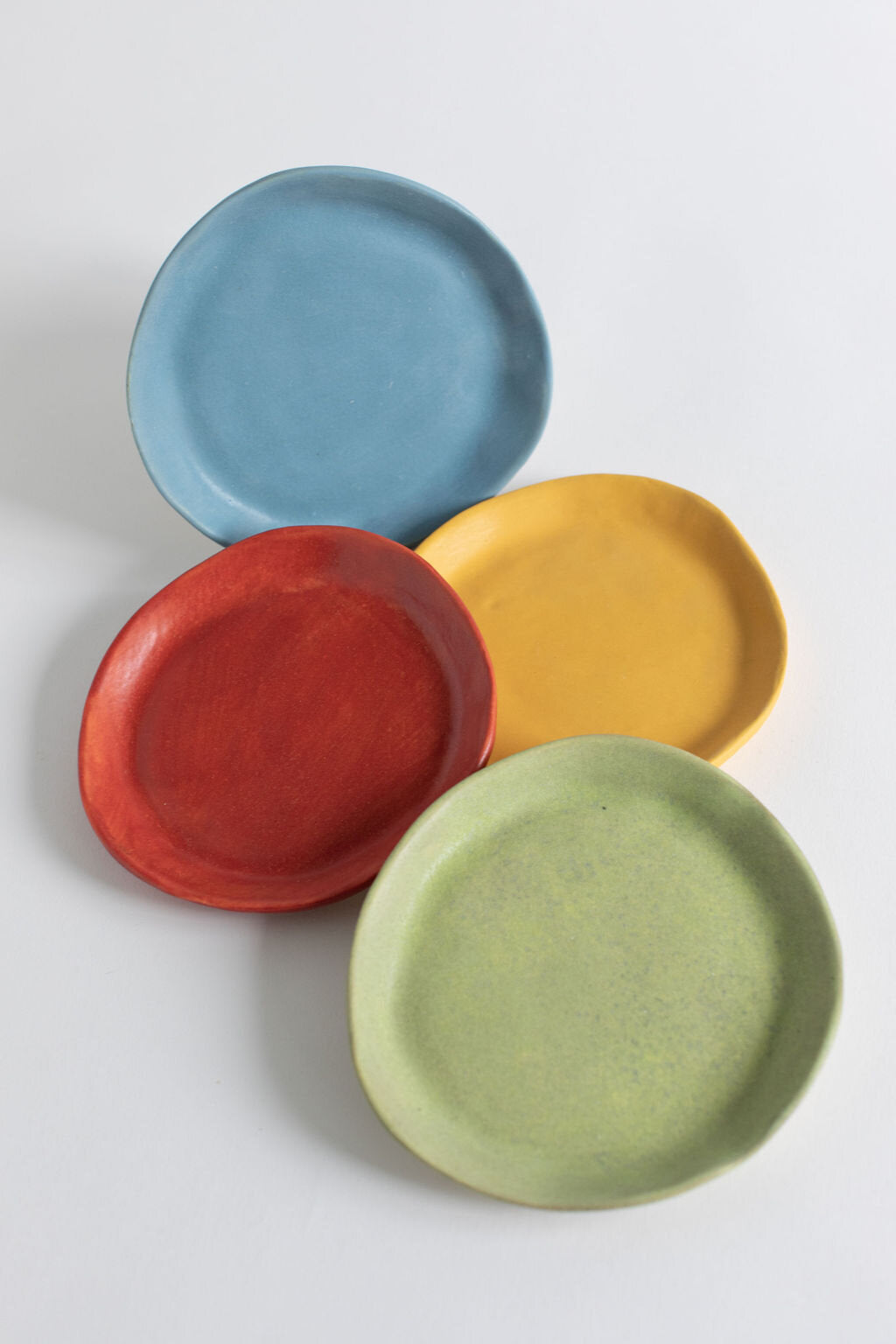 Vintage Colors Hors D'Ouevre Plate