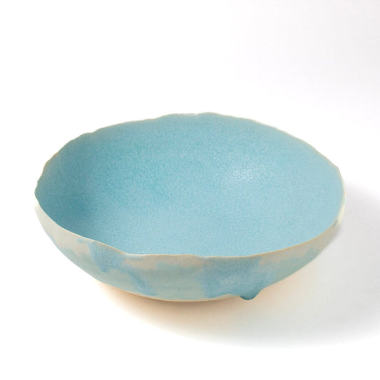 Aqua Flutter Bowl|Seconds Sale 40% Off