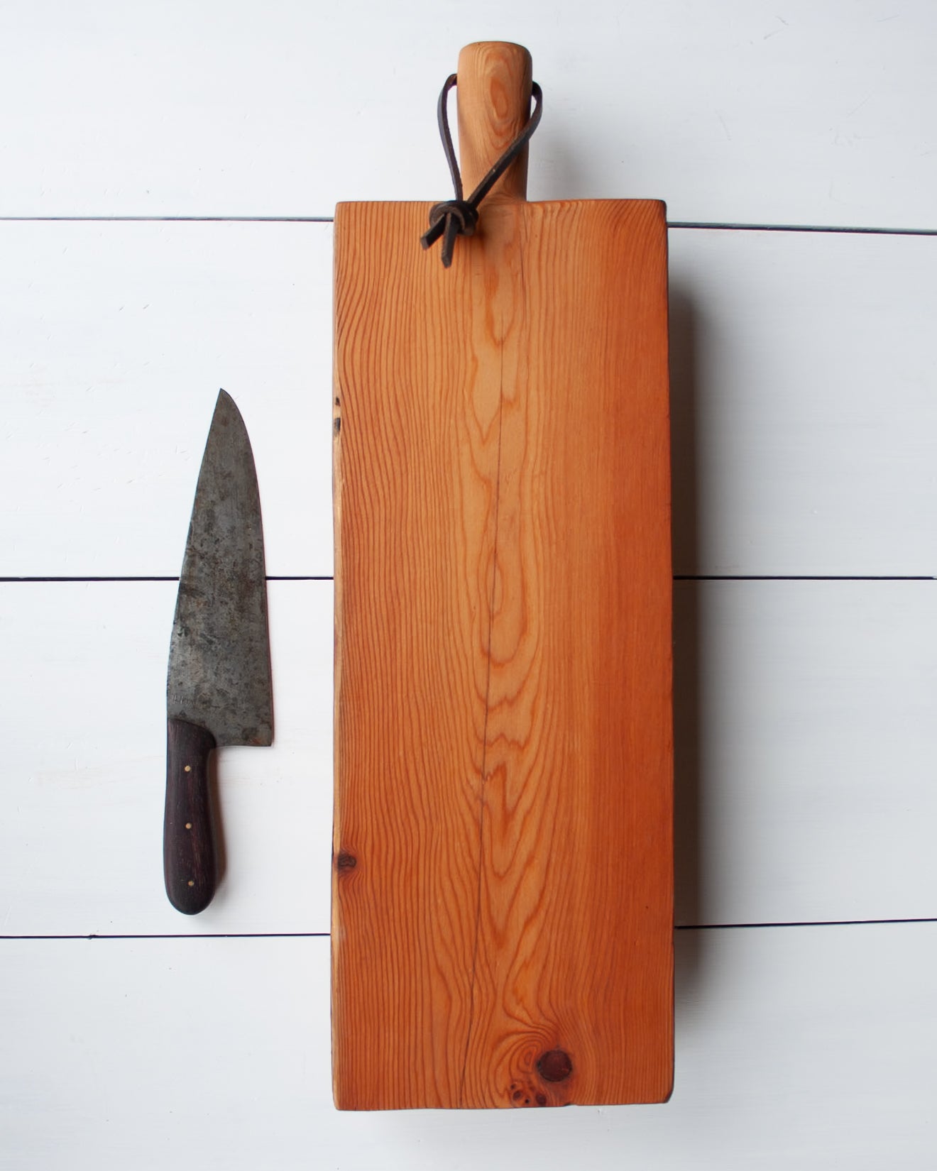 #125- Antique Pine Serving Board