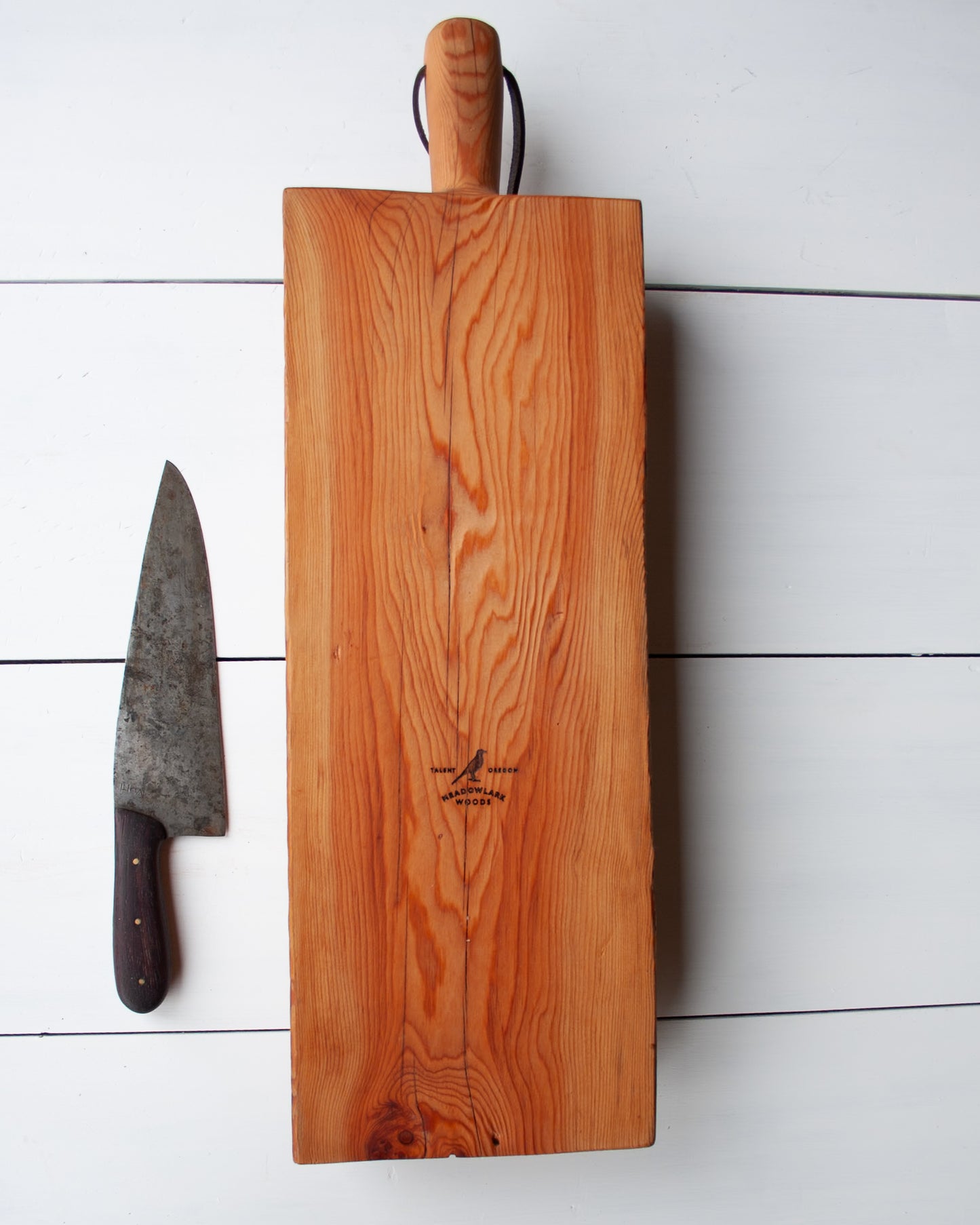 #125- Antique Pine Serving Board