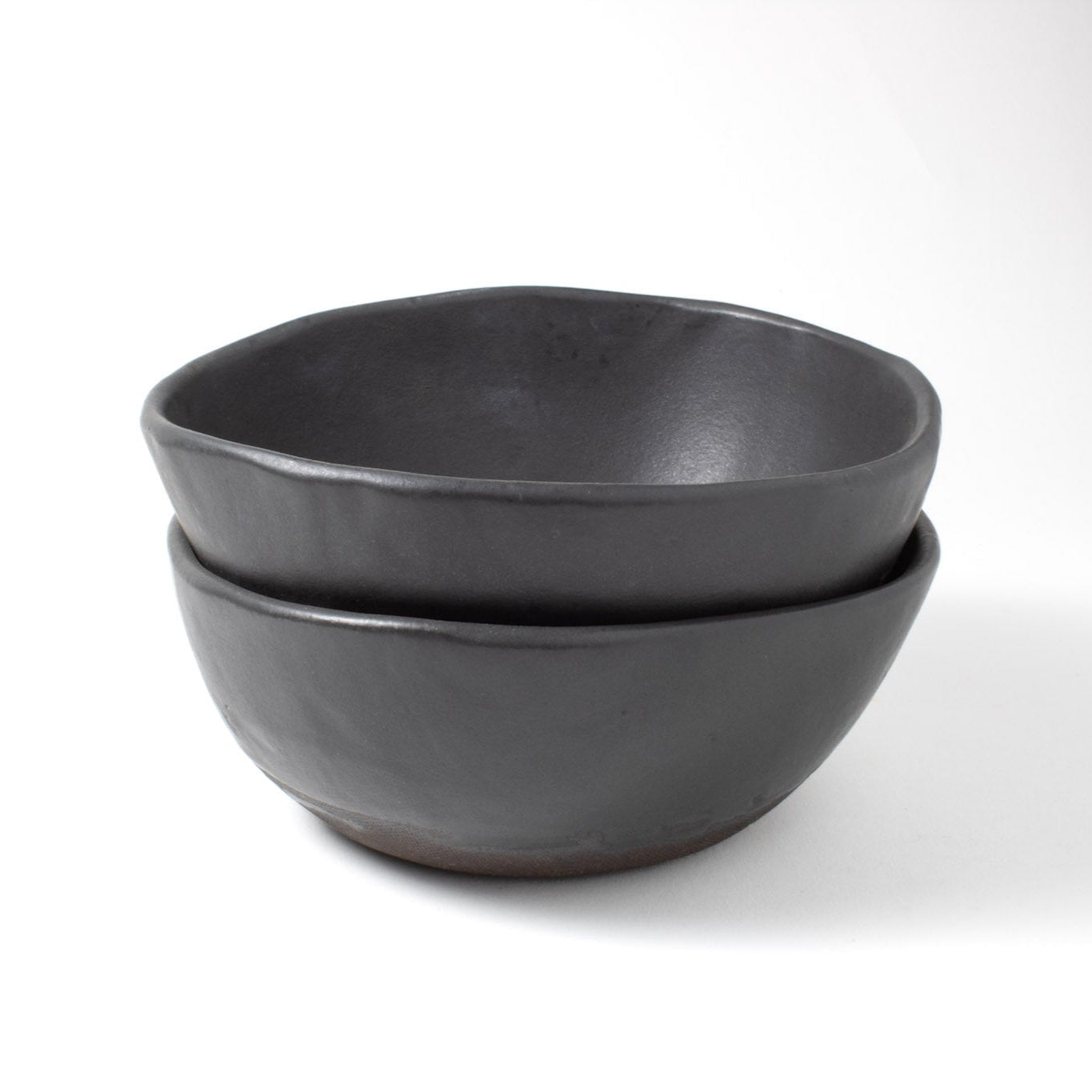 Matte Black Porridge BowlSeconds Sale 30% Off