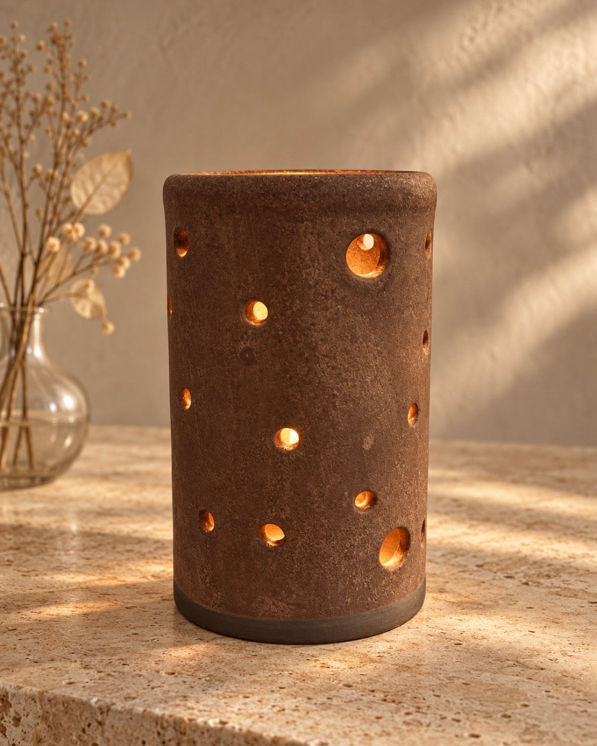Matte Chocolate Luminaria