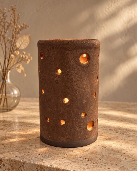 Matte Chocolate Luminaria