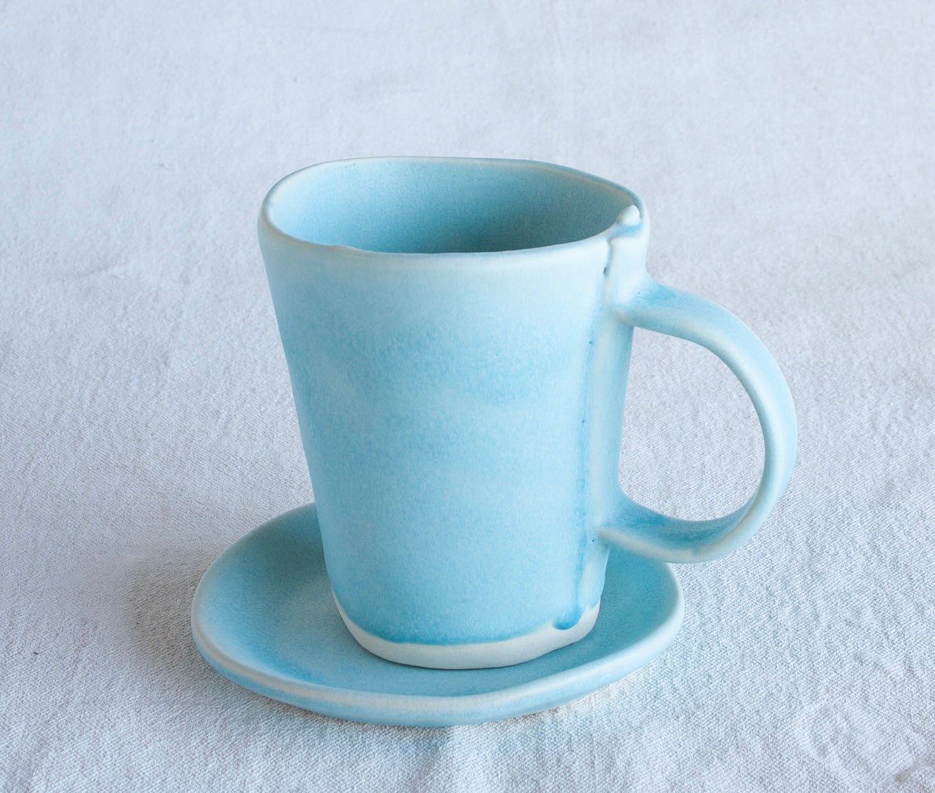 Aqua Matte Flare Mug