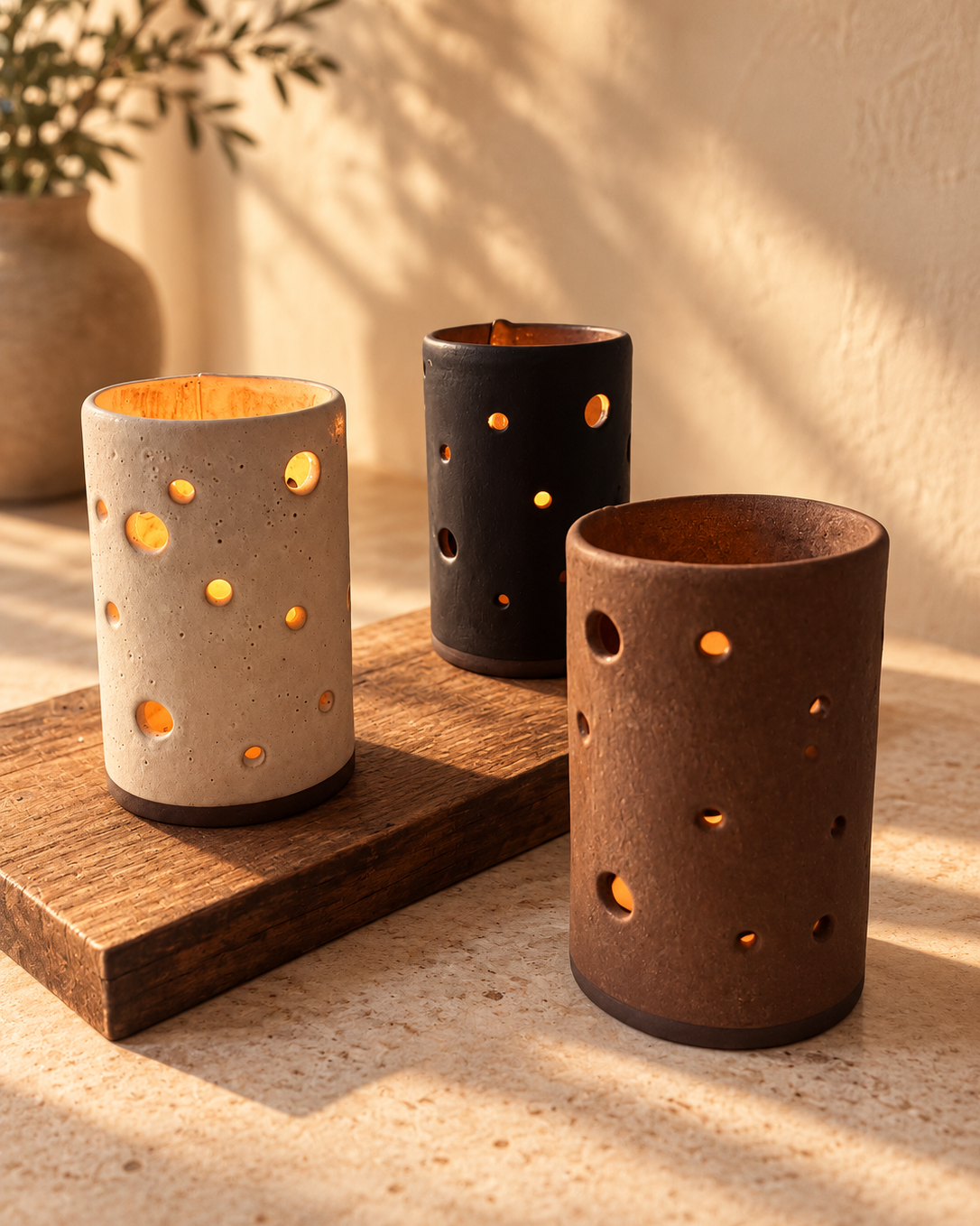 Matte Black Luminaria