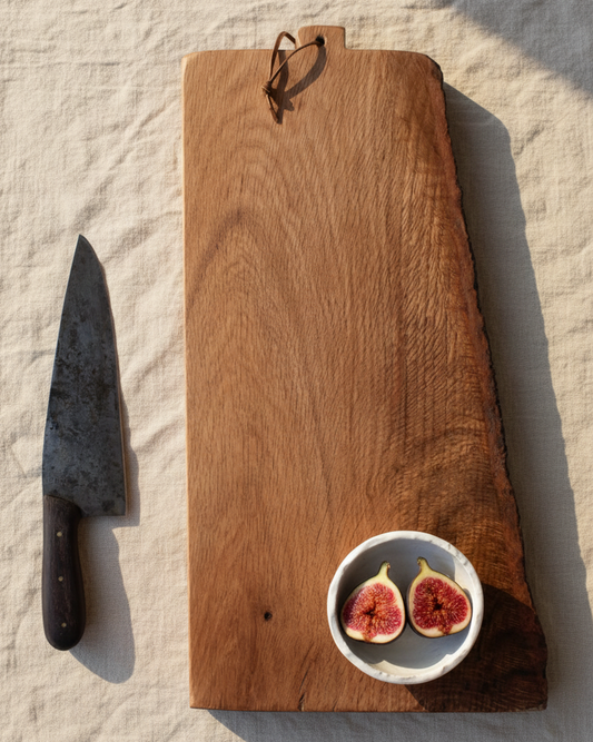 #412- California Black Honey Oak Serving Board