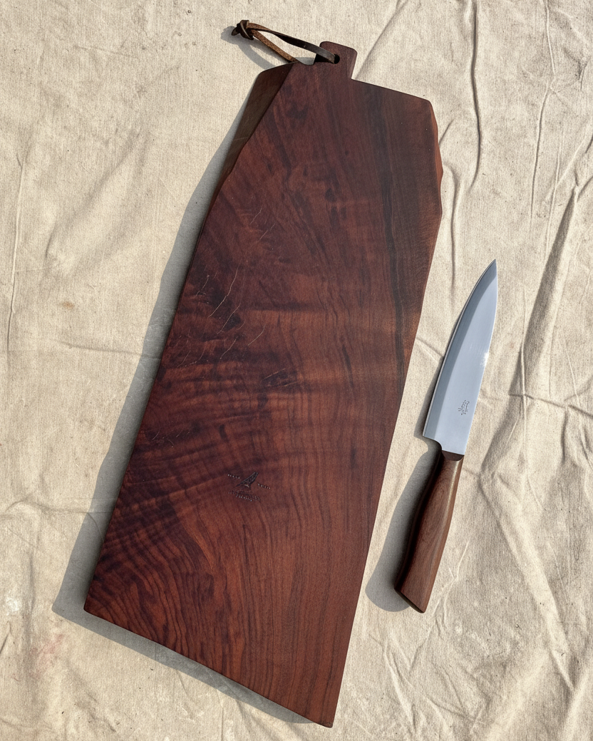walnut charcuterie board