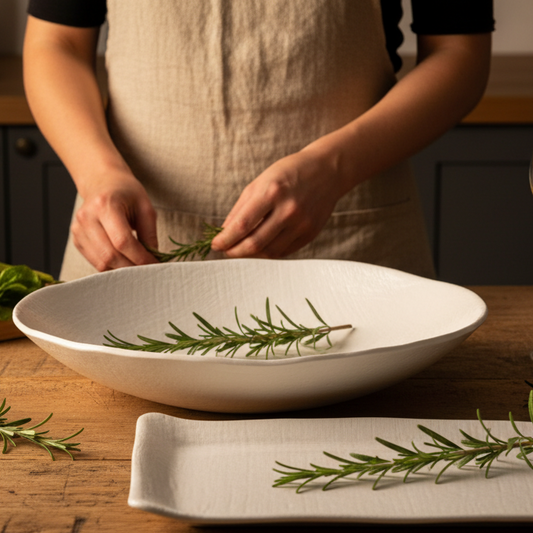 Summer Serving Set banner - Easy, relaxed, elegant entertaining