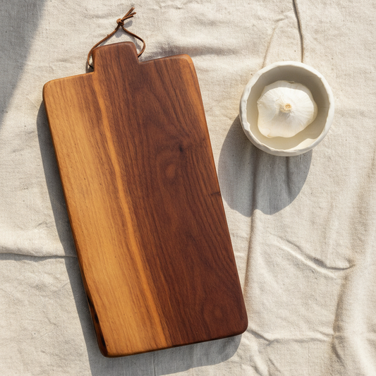 walnut charcuterie board, cutting board